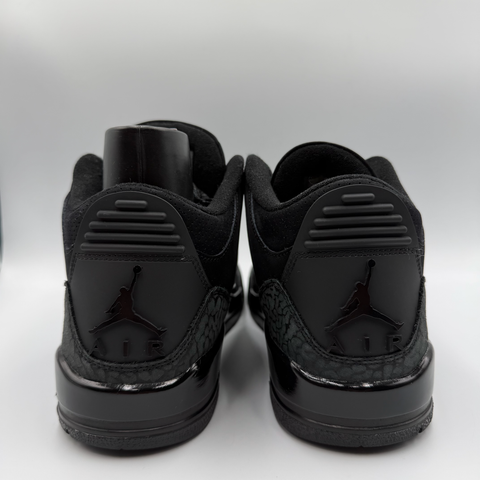 Jordan 3 Retro `Black Cat (2025)` | US M 9