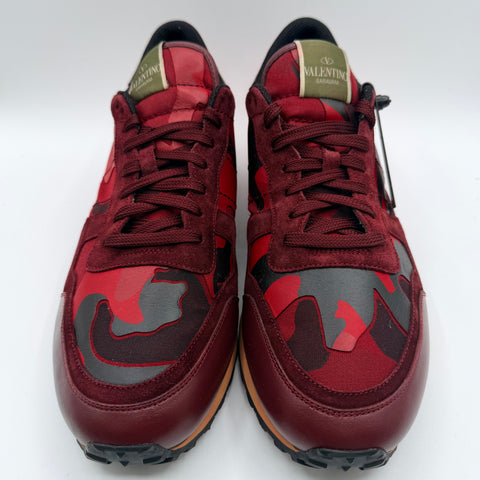 Valentino Garavani Colorblock Camo 'Burgundy Red Black' | EU M 46 / US M 13