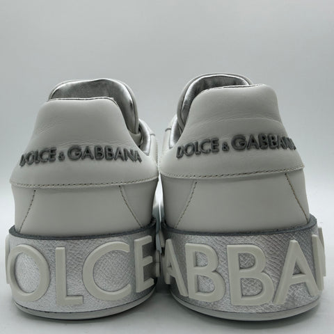 Dolce & Gabbana Portofino 'White Metallic Silver' | EU M 40.5 / US M 7.5