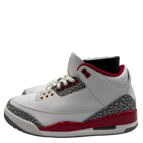 Jordan 3 Retro `Cardinal Red (2022)` | US M 10.5