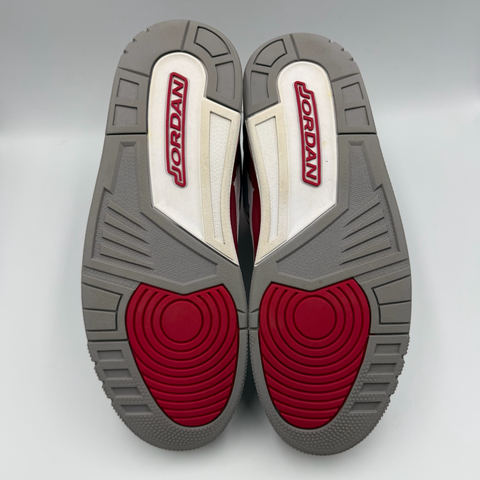Jordan 3 Retro `Cardinal Red (2022)` | US M 10.5