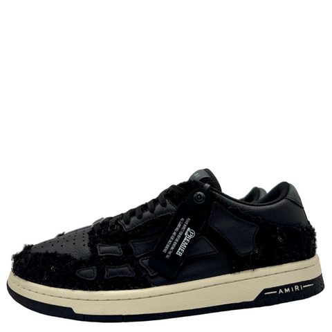 Amiri Boucle Skel Low 'Black' | EU M 43 / US M 10