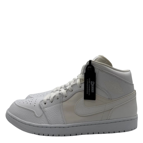 Air Joran 1 Retro Mid 'Triple White 2.0 (2020)' | US M 13