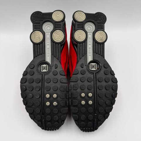 Nike Shox R4 `University Red Black Metallic Silver (2025)` |US M 7.5 (NB)