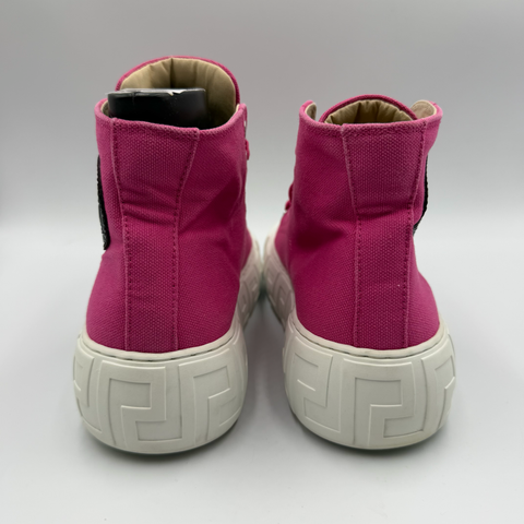 Versace Greca High Top Women`s `Pink White` | EU 37.5 / US W 7.5