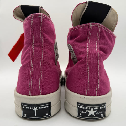 Converse Turbodrk Chuck Taylor All Star 70 HI Rick Owens Drkshdw Hot Pink | US M 10.5