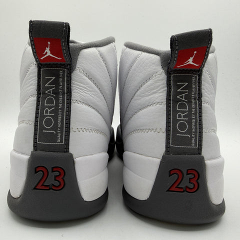Air Jordan 12 Retro 'White Dark Grey (2019)' | US M 8.5