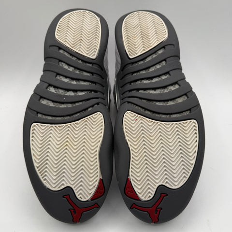 Air Jordan 12 Retro 'White Dark Grey (2019)' | US M 8.5
