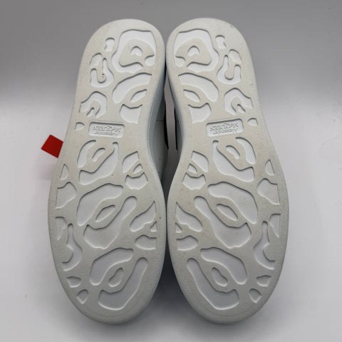 Alexander McQueen Oversized 'White Iridescent Heel Tab (Women's)'| EU W 40 / US W 10