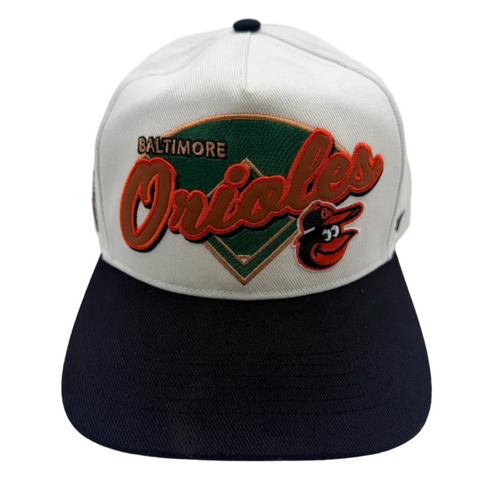 Rawlings Infield Baltimore Orioles 47 Brand Snapback Hat 'White Black' | US One Size