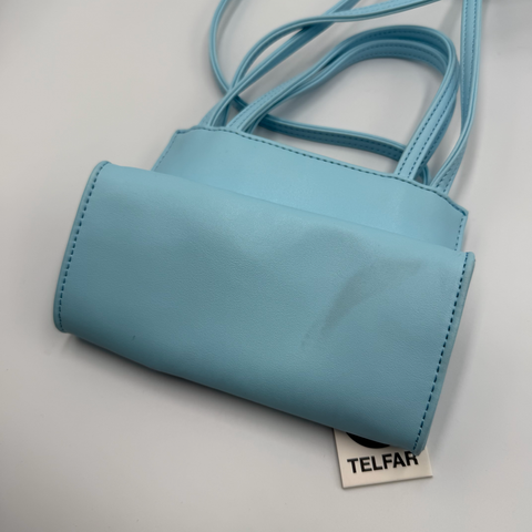 Telfar Shopping Bag `Pool Blue` | US Small