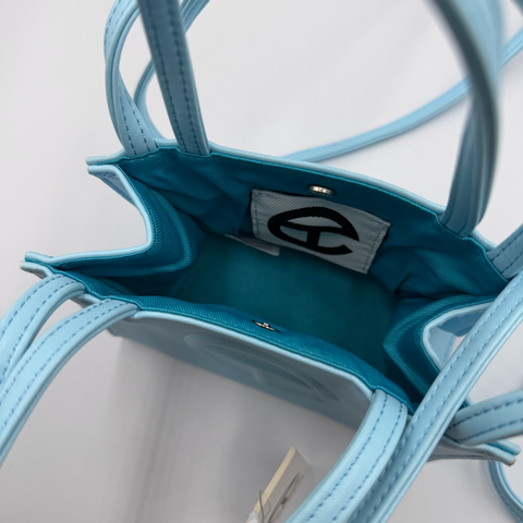 Telfar Shopping Bag `Pool Blue` | US Small
