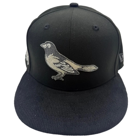 New Era Baltimore Orioles 50th Anniversary 59Fifty Fitted Cap 'Black Metallic Silver' | US 7 5/8"