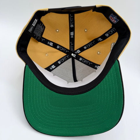 New Era Carolina Panthers 25th Anniversary Snapback Hat ' Two Tone Edition' | US One Size