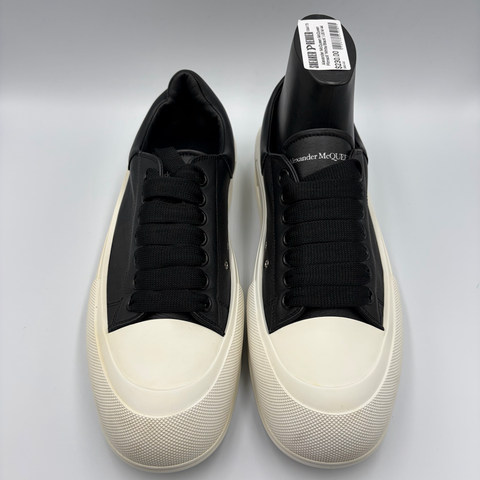 Alexander McQueen Deck Skate Plimsoll (2022) 'White/Black' | EU M 44 / US M 11