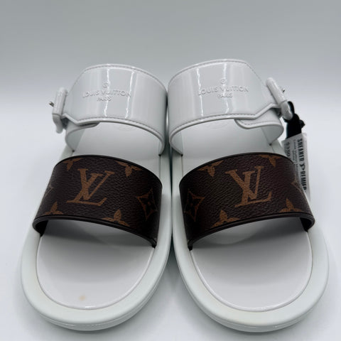 Louis Vuitton Monogram LV Sandals 'White' | EU W 37 / US W 7
