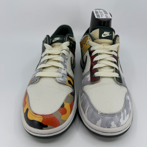 Nike Dunk Low 'Sail Multi-Camo (2021)' | US GS 7Y