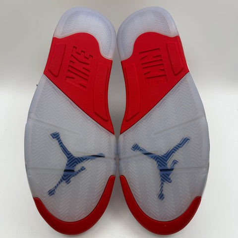 Air Jordan 5 Retro 'Fire Red Black Tongue (2025)' | US M 12