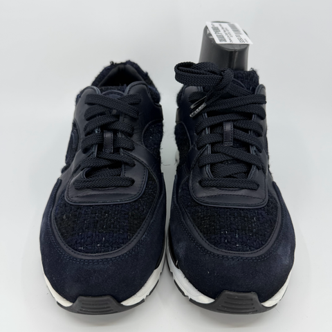 Chanel Low Cloth 'Navy Black White' | EU W 39 / US W 9