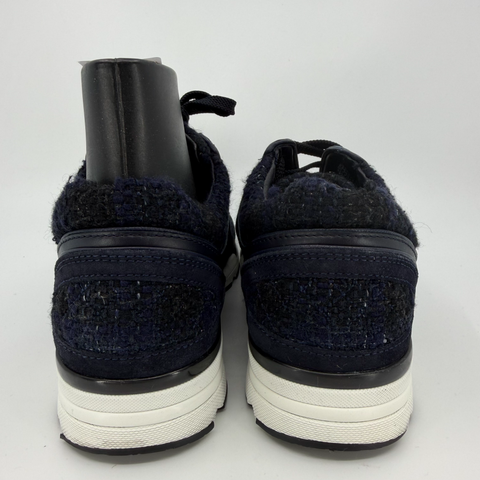 Chanel Low Cloth 'Navy Black White' | EU W 39 / US W 9