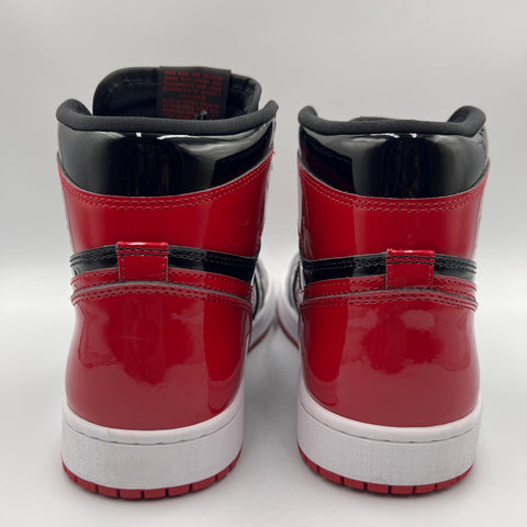 Air Jordan 1 Retro High OG `Patent Bred (2021)` | US M 9.5