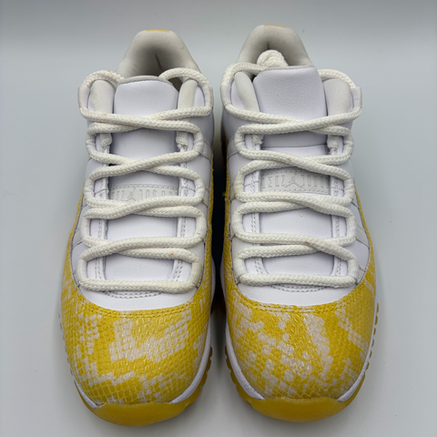Jordan 11 Retro Low (Women's) 'Yellow Snakeskin (2023)' | W 6.5 M 5