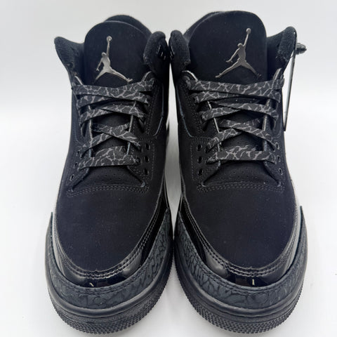 Air Jordan 3 Retro 'Black Cat (2024)' | US M 10