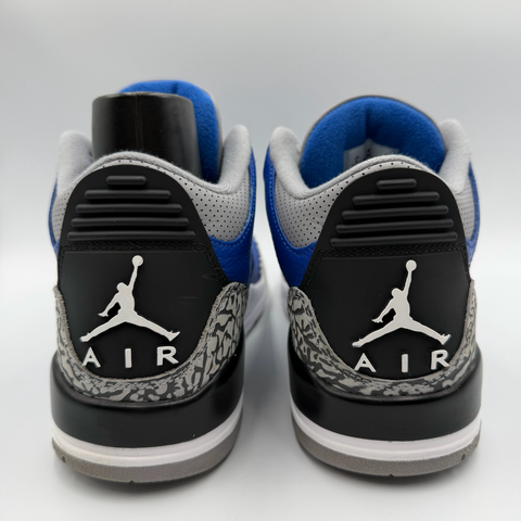 Jordan 3 Retro `Varsity Royal Cement (2020)` | US M 9 (NB)