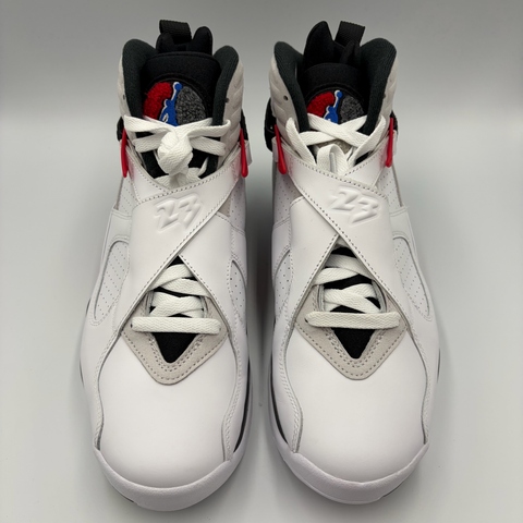 Air Jordan 8 Retro 'White True Red (2025)' | US M 9