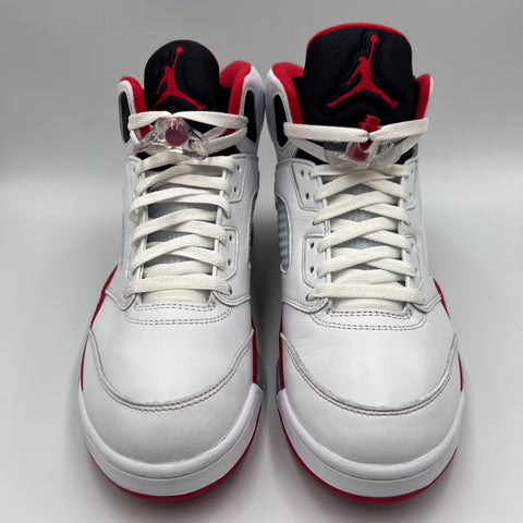 Air Jordan 5 Retro `Fire Red Black Tongue (2025)` | US M 9.5