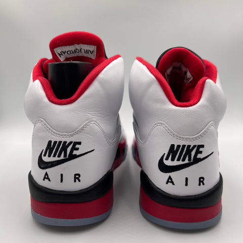 Air Jordan 5 Retro `Fire Red Black Tongue (2025)` | US M 9.5