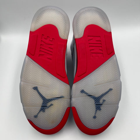 Air Jordan 5 Retro `Fire Red Black Tongue (2025)` | US M 9.5