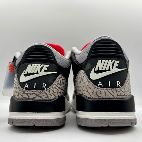 Air Jordan 3 Retro 'Black Cement (2024)' | US M 8.5