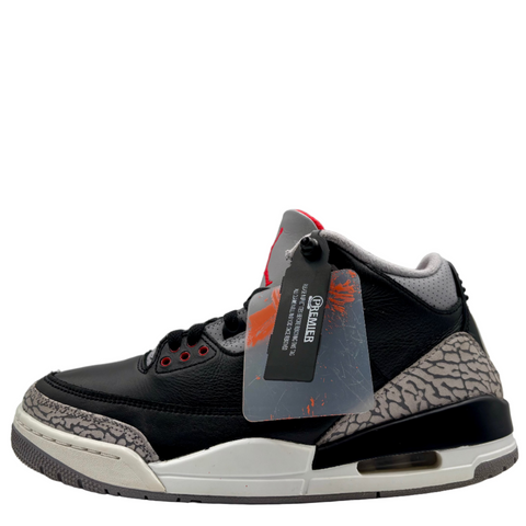 Air Jordan 3 Retro 'Black Cement (2024)' | US M 8.5