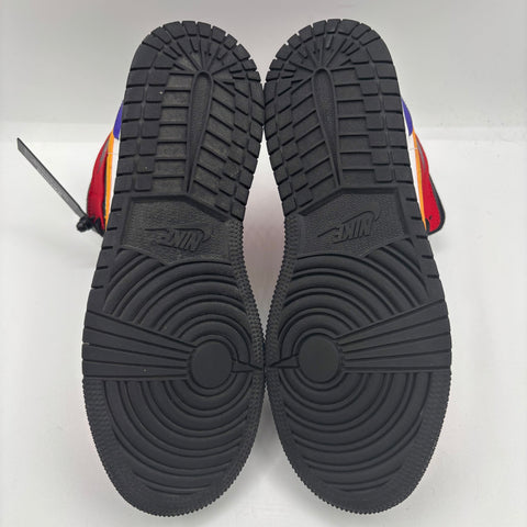 Air Jordan 1 Retro Mid 'Bred Multi Color (2019)' | US GS 5.5Y (No Box)