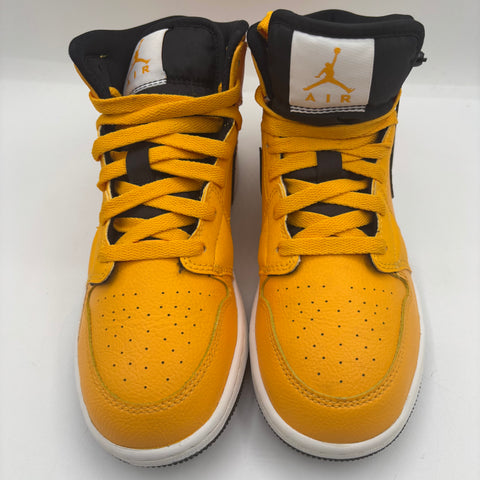 Air Jordan 1 Retro Mid 'University Gold Black (2019)' | US GS 5.5Y (No Box)