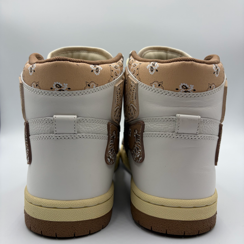 AMIRI Skel Top Hi 'Bandana Brown White (2022)' | EU 44 / US M 11
