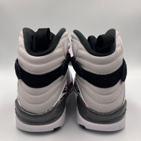 Air Jordan 8 Retro GS  `White True Red (2025)` | US GS 7Y