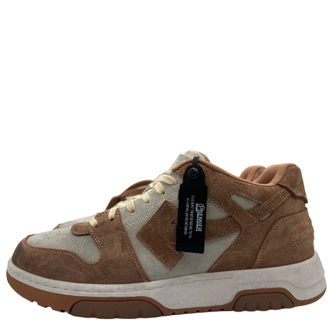 Off White Out Of Office "OOO" Low 'Distressed Brown White' | EU M 44 / US M 11