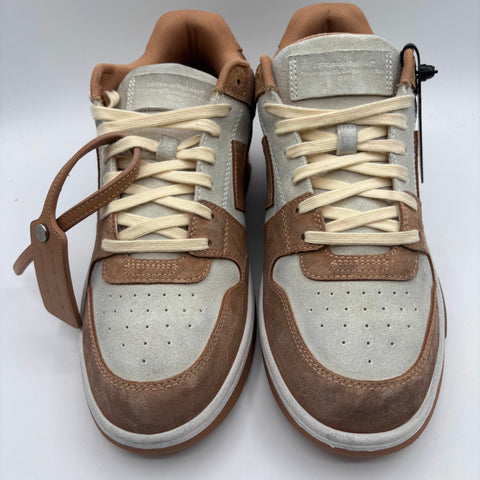 Off White Out Of Office "OOO" Low 'Distressed Brown White' | EU M 44 / US M 11