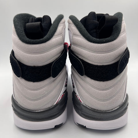 Air Jordan 8 Retro `White True Red (2025)` | US M 10