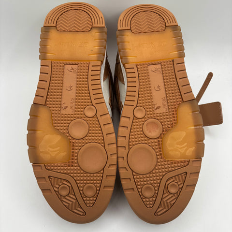 Off White Out Of Office "OOO" Low 'Distressed Brown White' | EU M 44 / US M 11
