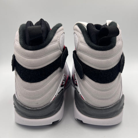 Air Jordan 8 Retro GS  `White True Red (2025)` | US GS 7Y