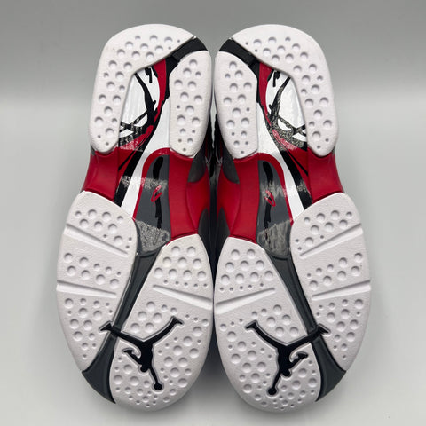 Air Jordan 8 Retro GS  `White True Red (2025)` | US GS 7Y