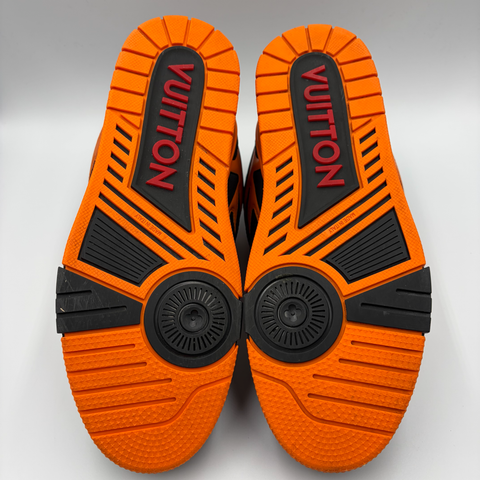 LV Skate Sneaker `Orange Black` | EU 40 / US M 7