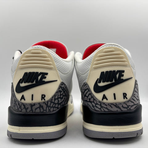 Air Jordan 3 Retro 'White Cement Reimagined (2024)' | US M 11