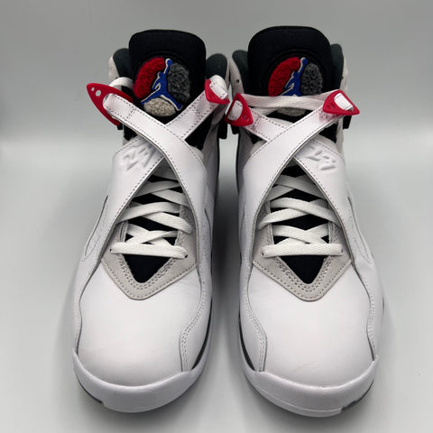 Air Jordan 8 Retro `White True Red (2025)` | US M 10.5