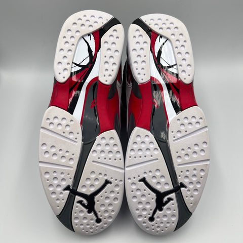 Air Jordan 8 Retro `White True Red (2025)` | US M 10.5