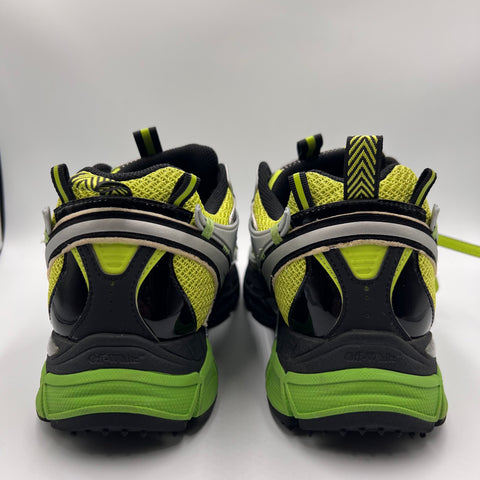 OFF-WHITE Be Right Back` Silver Green Fluo` | EU 44 / US M 11