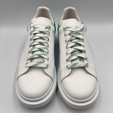 Alexander McQueen Oversized `Chrome Green Crocodile` | EU M 44 / US M 11